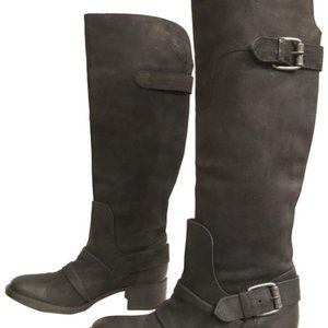 Vera Wang Lavender Label Black Oil Rub Distressed